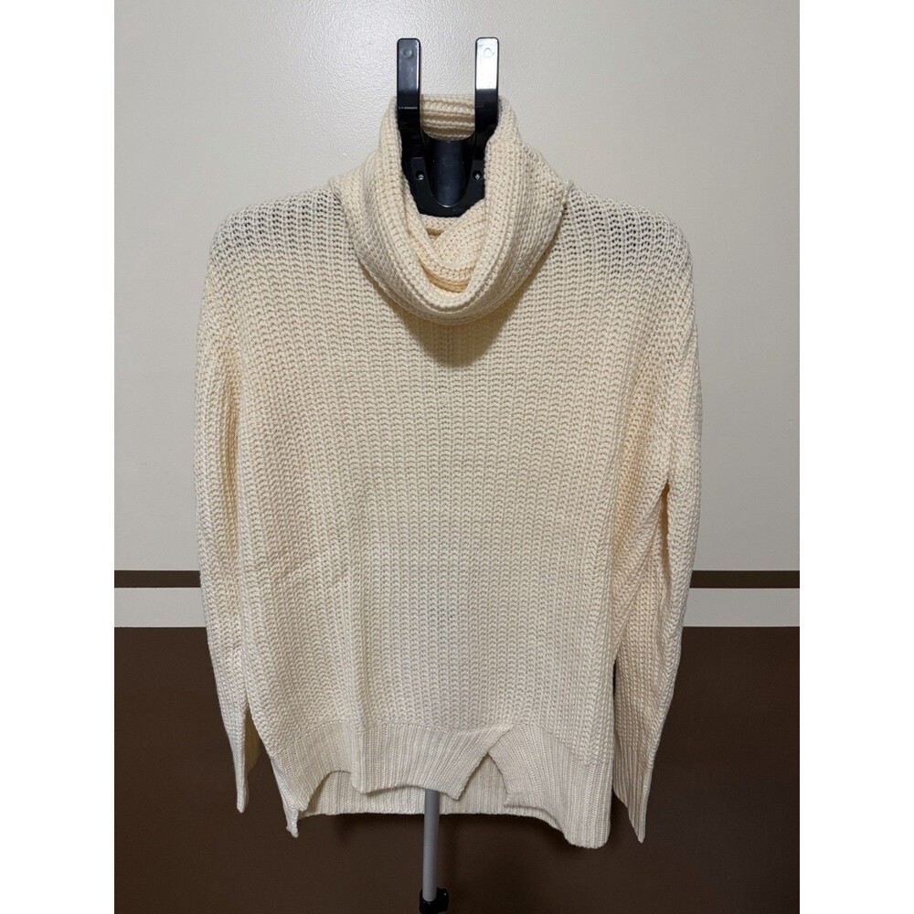 Tulip B Cream Chunky Knit Sweater M/L